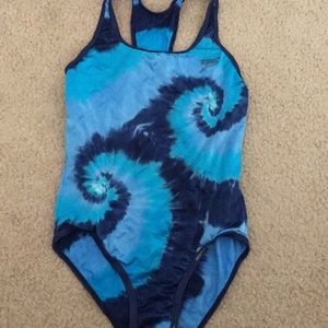 Speedo girls one piece swimsuit and cover up